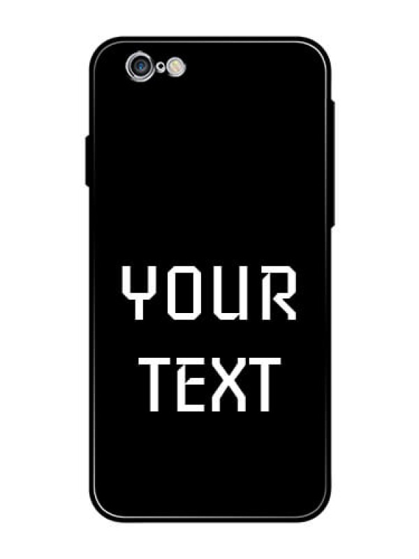 Custom Iphone 6S Your Name on Glass Phone Case