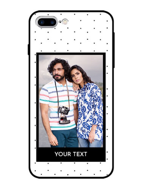 Custom Apple iPhone 7 Plus Photo Printing on Glass Case  - Premium Design