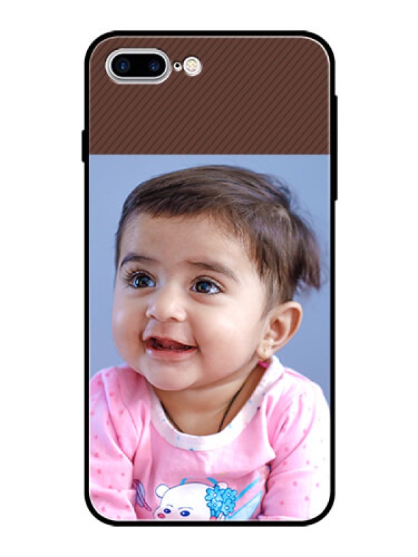 Custom Apple iPhone 8 Plus Custom Glass Mobile Case  - Elegant Case Design