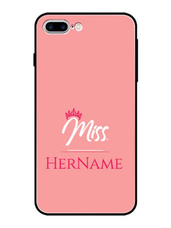 Custom Iphone 8 Plus Custom Glass Phone Case Mrs with Name