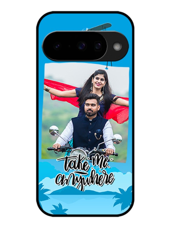 Custom Google Pixel 10 5G Custom Glass Phone Case - Traveller Design