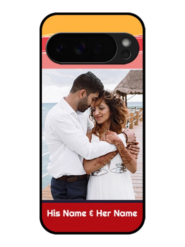 Custom Google Pixel 10 Pro Xl 5G Custom Glass Phone Case - Colorful Case Design