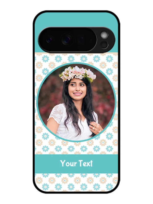 Custom Google Pixel 10 Pro Xl 5G Custom Glass Phone Case - Beautiful Flowers Design