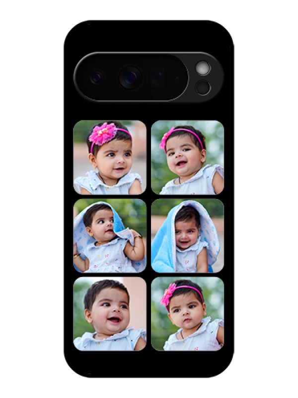 Custom Google Pixel 10 Pro Xl 5G Custom Glass Phone Case - Multiple Pictures Design