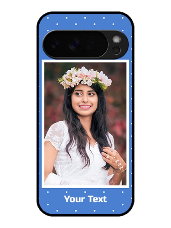 Custom Google Pixel 10 Pro Xl 5G Custom Glass Phone Case - Polka Dots Design