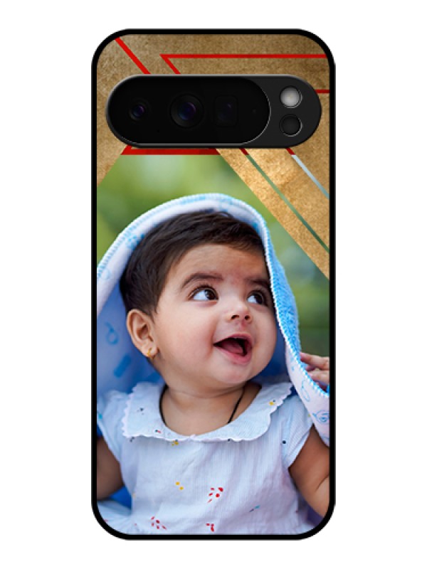 Custom Google Pixel 10 Pro Xl 5G Custom Glass Phone Case - Gradient Abstract Texture Design