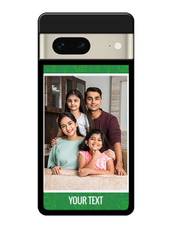 Custom Google Pixel 7 5G Custom Glass Phone Case - Picture Upload Design