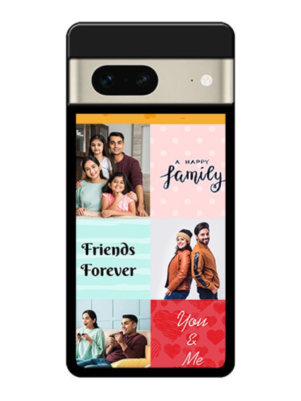 Custom Google Pixel 7 5G Custom Glass Phone Case - Images With Quotes Design