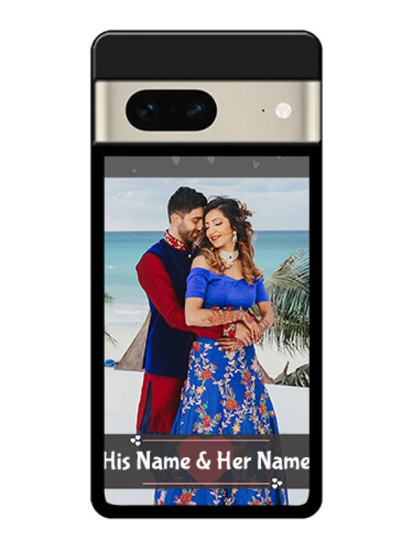 Custom Google Pixel 7 5G Custom Glass Phone Case - Buy Love Design With Photo Online