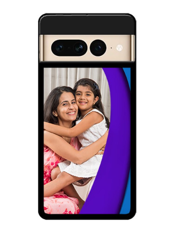 Custom Google Pixel 7 Pro 5G Custom Glass Phone Case - Simple Pattern Design