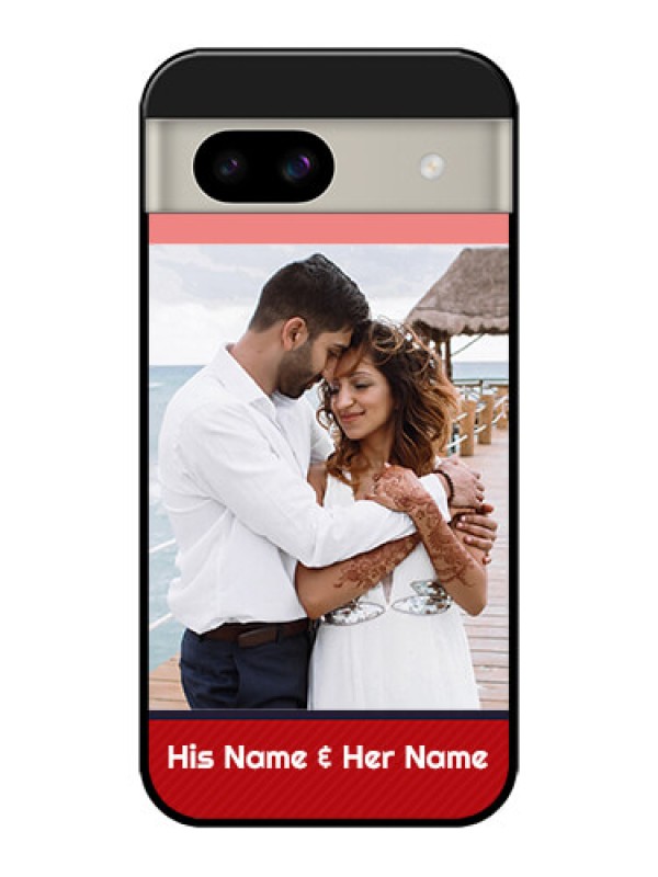 Custom Google Pixel 8A 5G Custom Glass Phone Case - Colorful Case Design