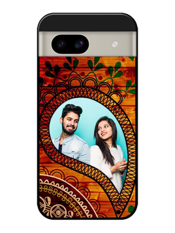 Custom Google Pixel 8A 5G Custom Glass Phone Case - Abstract Colorful Design