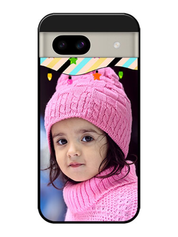 Custom Google Pixel 8A 5G Custom Glass Phone Case - Lights Hanging Design