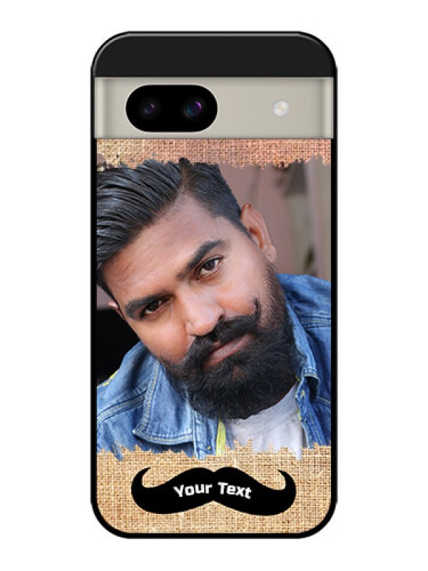 Custom Google Pixel 8A 5G Custom Glass Phone Case - With Texture Design