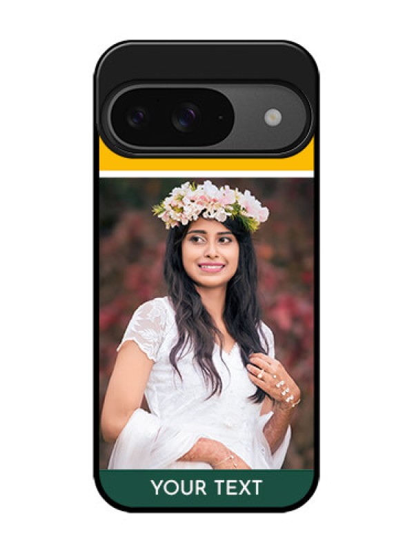 Custom Google Pixel 9 5G Custom Glass Phone Case - Love You Design