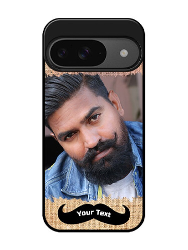 Custom Google Pixel 9 5G Custom Glass Phone Case - With Texture Design