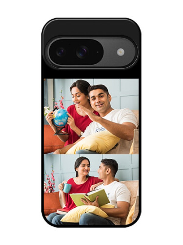 Custom Google Pixel 9 5G Custom Glass Phone Case - 2 Images Design