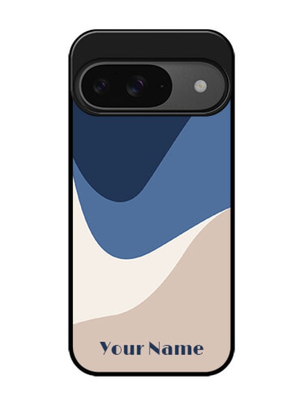 Custom Google Pixel 9 5G Custom Glass Phone Case - Abstract Drip Art Design