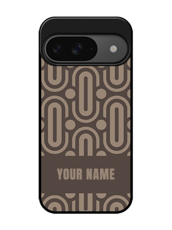 Custom Google Pixel 9 5G Custom Glass Phone Case - Captivating Zero Pattern Design