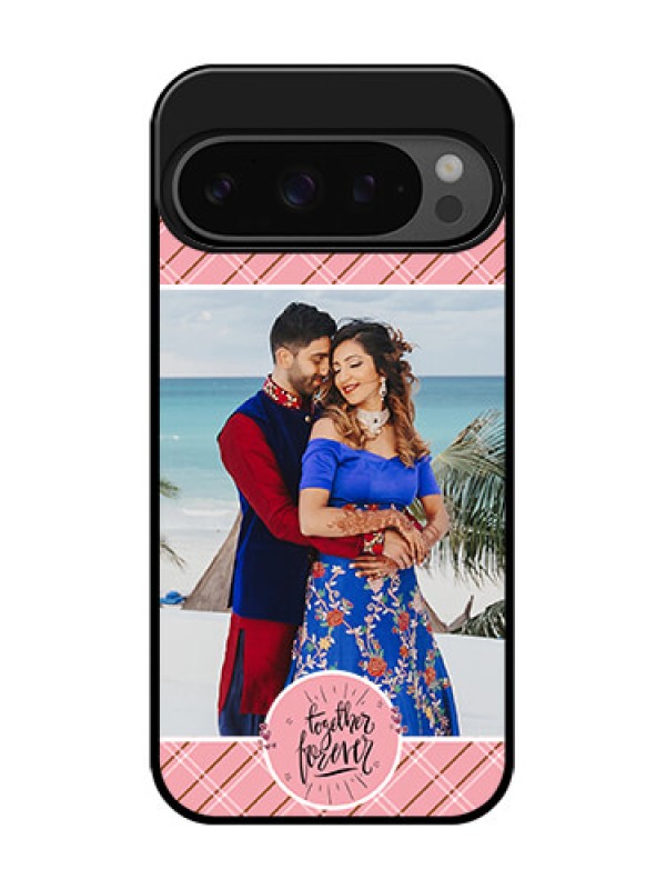 Custom Google Pixel 9 Pro 5G Custom Glass Phone Case - Together Forever Design