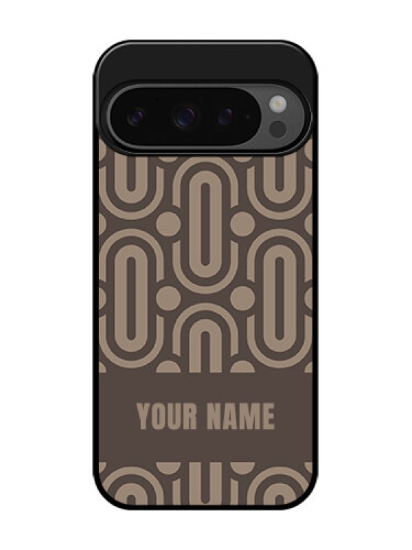 Custom Google Pixel 9 Pro 5G Custom Glass Phone Case - Captivating Zero Pattern Design