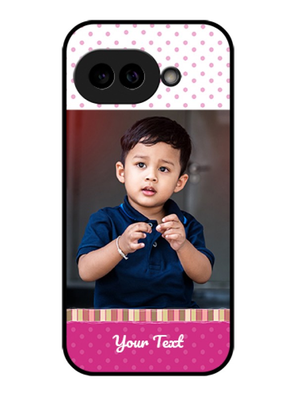 Custom Pixel 9A 5G Custom Glass Phone Case - Cute Girls Cover Design