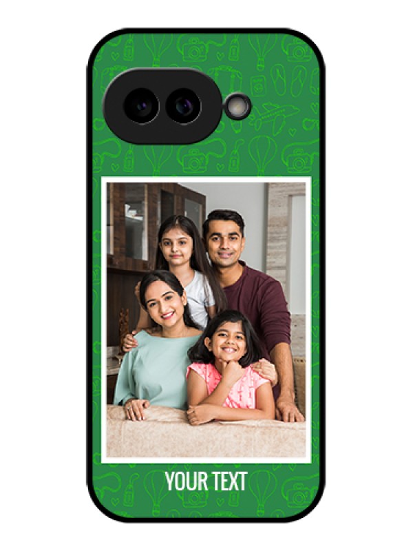 Custom Pixel 9A 5G Custom Glass Phone Case - Picture Upload Design