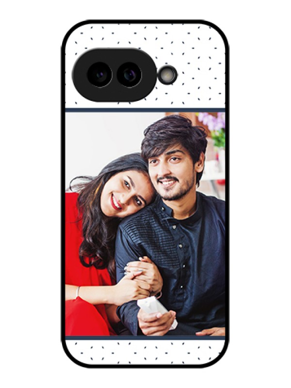 Custom Pixel 9A 5G Custom Glass Phone Case - Premium Dot Design