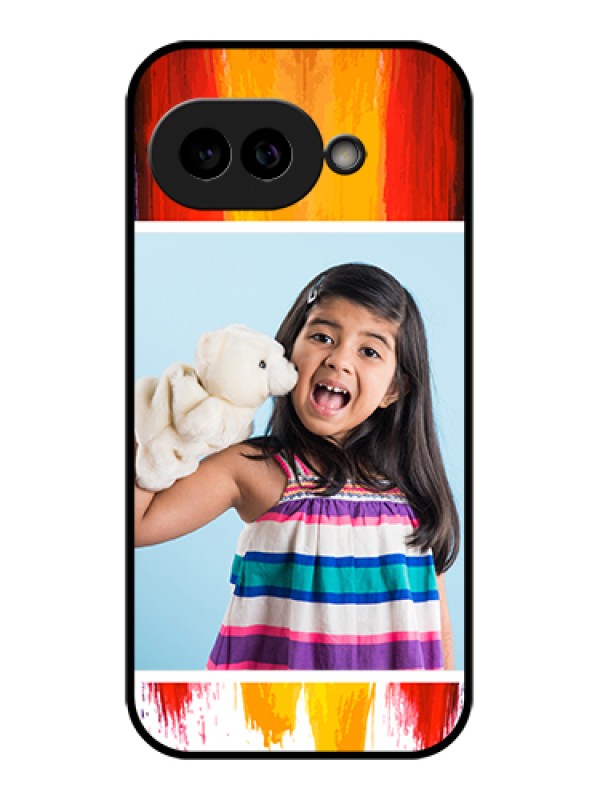Custom Pixel 9A 5G Custom Glass Phone Case - Multi Color Design