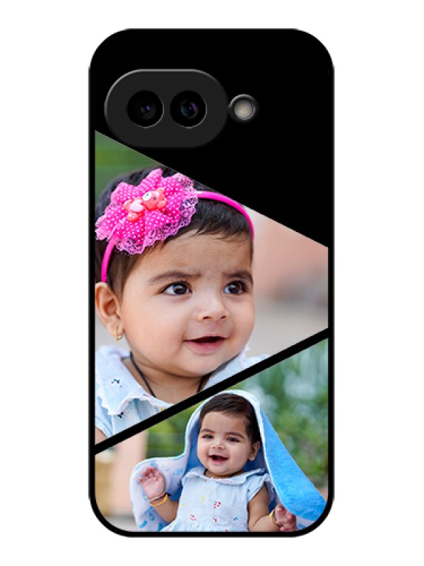 Custom Pixel 9A 5G Custom Glass Phone Case - Semi Cut Design