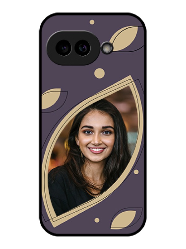 Custom Pixel 9A 5G Custom Glass Phone Case - Falling Leaf Design