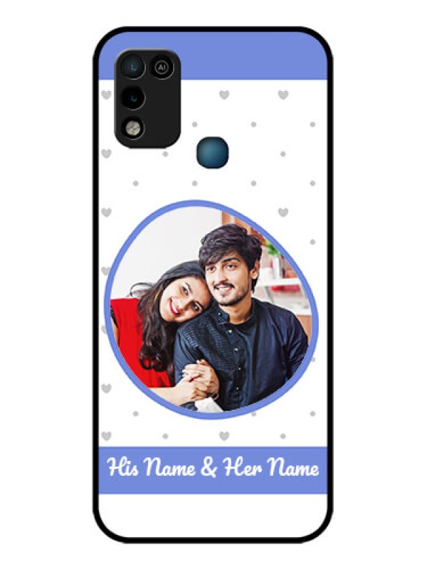 Custom Infinix Hot 10 Play Photo Printing on Glass Case - Premium Case Design