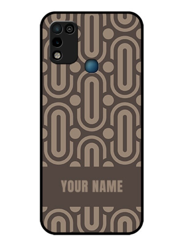 Custom Infinix Hot 10 Play Custom Glass Phone Case - Captivating Zero Pattern Design