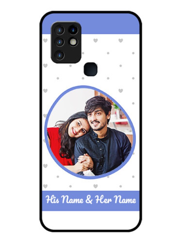Custom Infinix Hot 10 Photo Printing on Glass Case - Premium Case Design