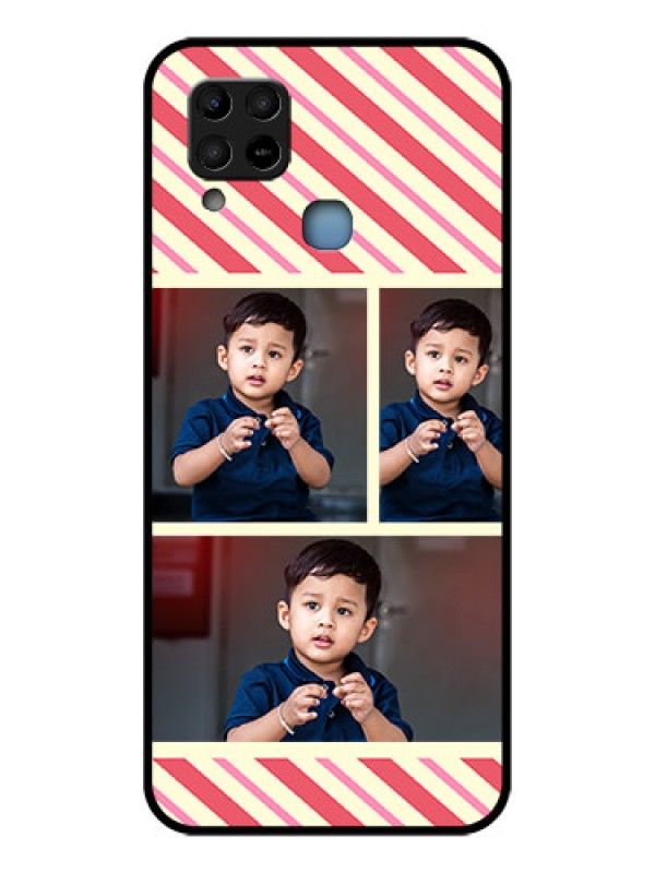 Custom Infinix Hot 10s Personalized Glass Phone Case - Picture Upload Mobile Case Design