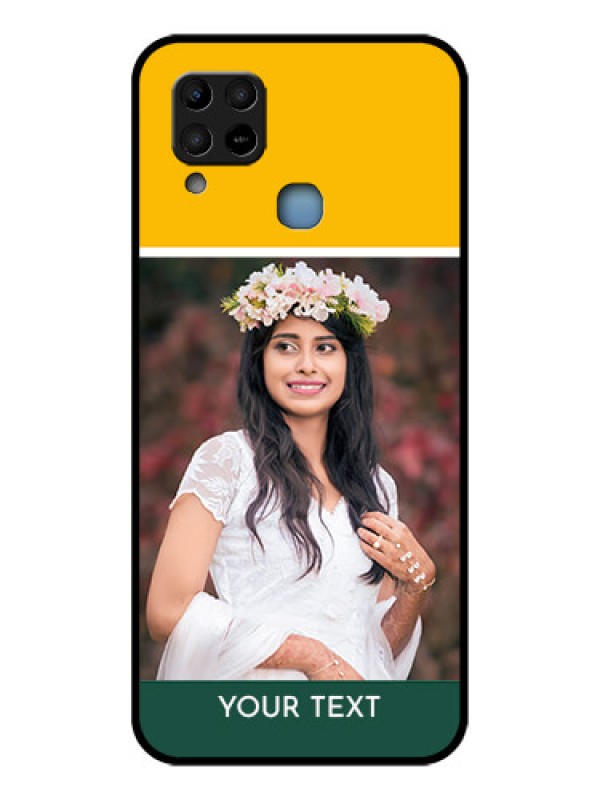 Custom Infinix Hot 10s Photo Printing on Glass Case - Love You Design