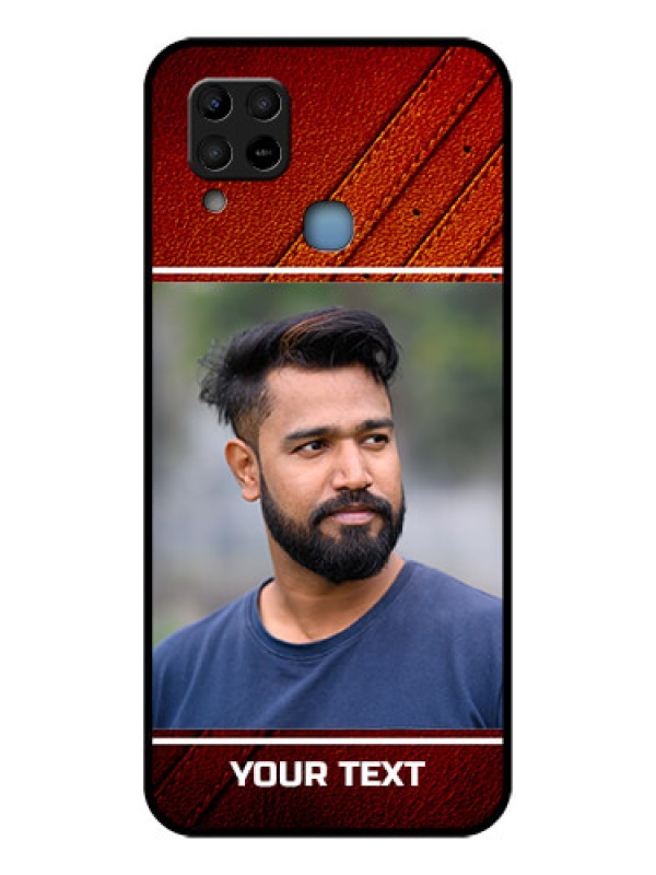 Custom Infinix Hot 10s Personalized Glass Phone Case - Leather Phone Case Design
