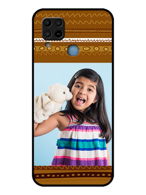 Custom Infinix Hot 10s Custom Glass Phone Case - Friends Picture Upload Design