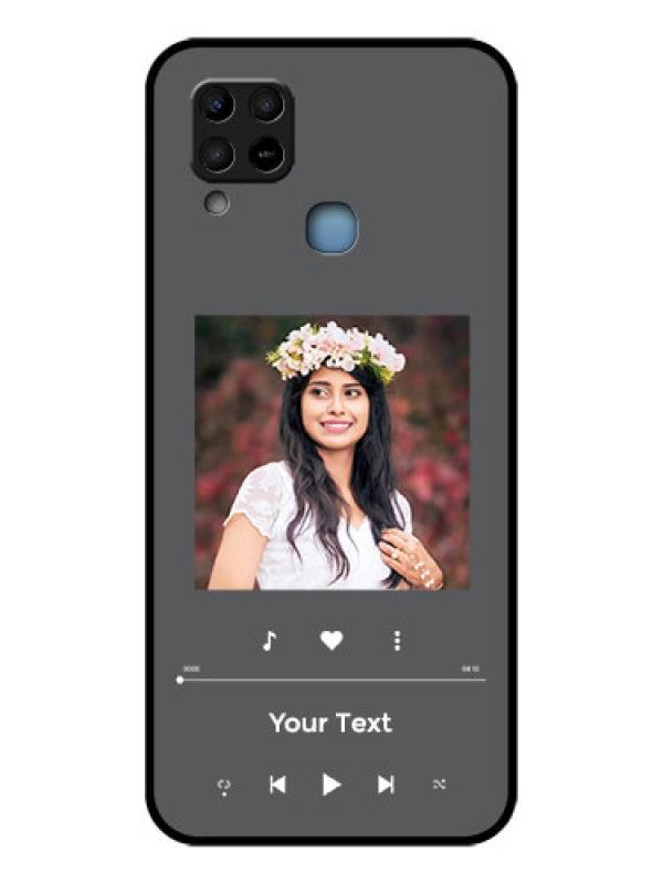 Custom Infinix Hot 10s Custom Glass Mobile Case - Play The Music Design