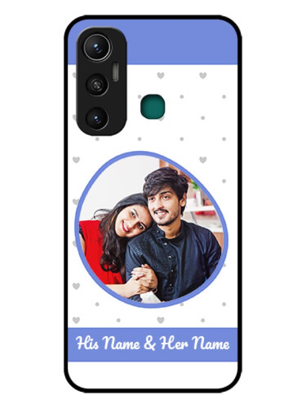 Custom Infinix Hot 11 Photo Printing on Glass Case - Premium Case Design