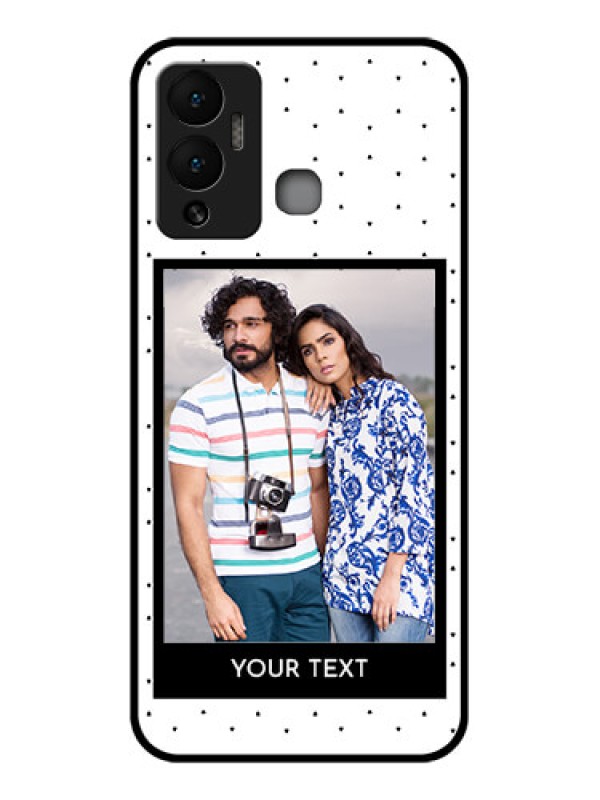 Custom Infinix Hot 12 Play Photo Printing on Glass Case - Premium Design