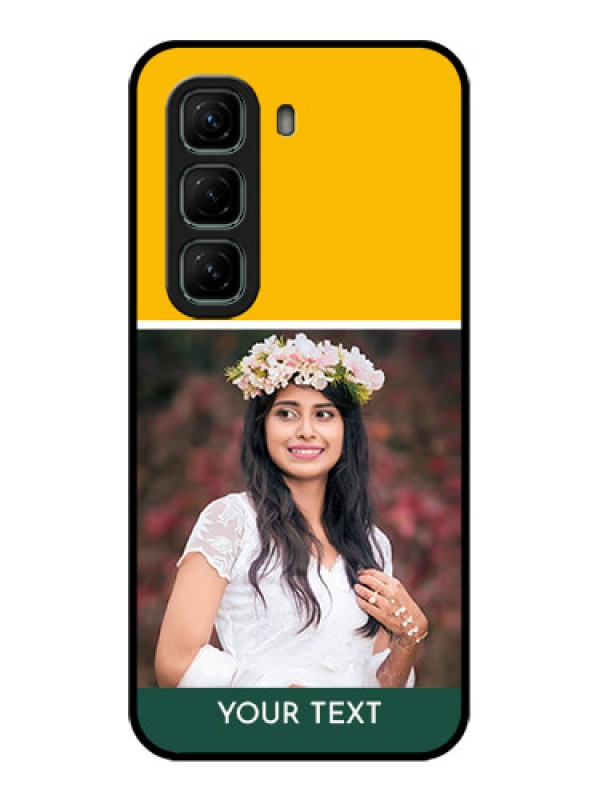 Custom Infinix Hot 50 5G Custom Glass Phone CaseLove You Design