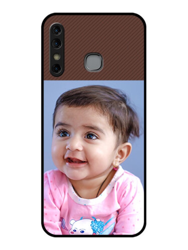 Custom Infinix Hot 8 Custom Glass Phone Case - Elegant Case Design