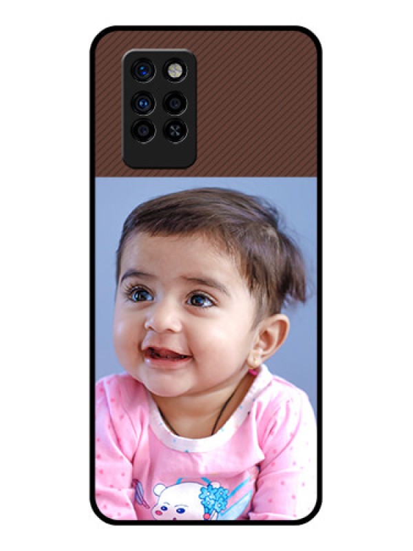 Custom Infinix Note 10 Pro Custom Glass Mobile Case - Elegant Case Design
