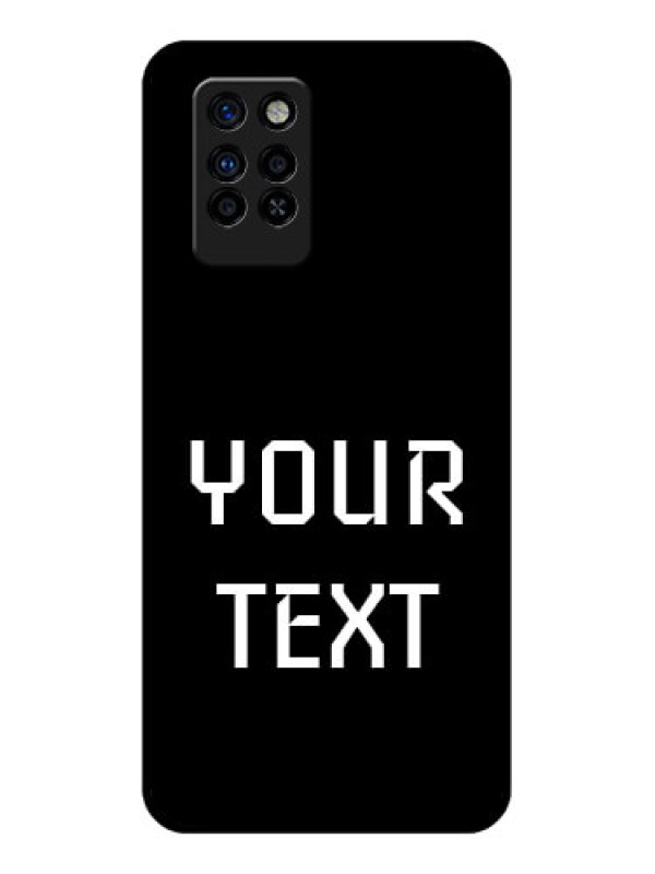 Custom Infinix Note 10 Pro Your Name on Glass Phone Case
