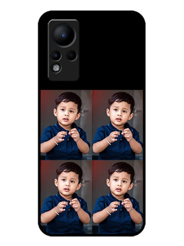 Custom Infinix Note 11 4 Image Holder on Glass Mobile Cover