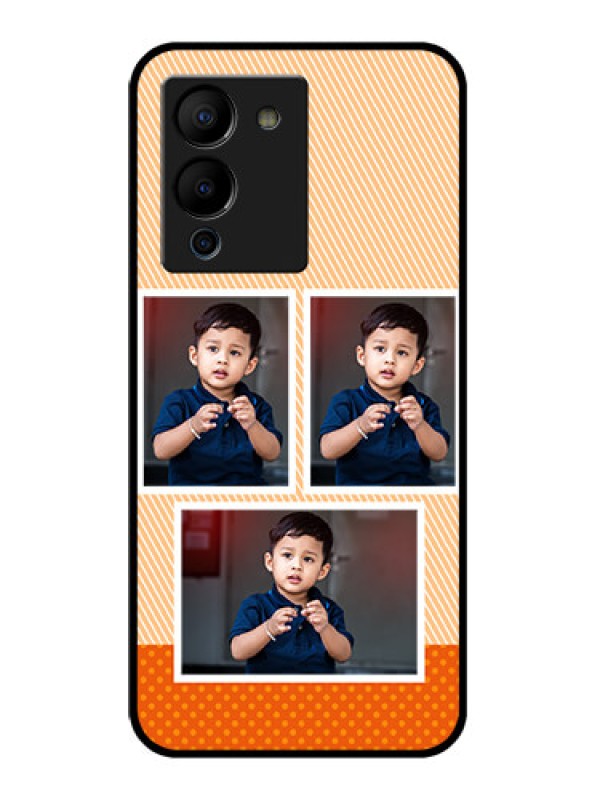 Custom Infinix Note 12 Turbo Custom Glass Phone Case - Bulk Photos Upload Design