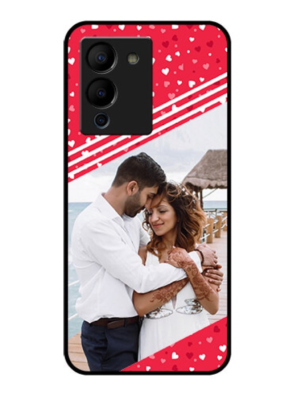 Custom Infinix Note 12 Turbo Custom Glass Phone Case - Valentines Gift Design