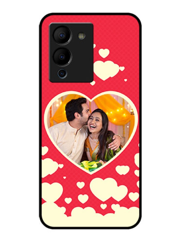 Custom Infinix Note 12 Turbo Custom Glass Phone Case - Love Symbols Phone Cover Design