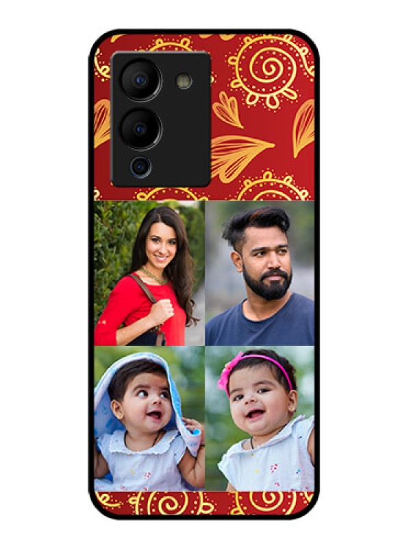Custom Infinix Note 12 Turbo Custom Glass Phone Case - 4 Image Traditional Design